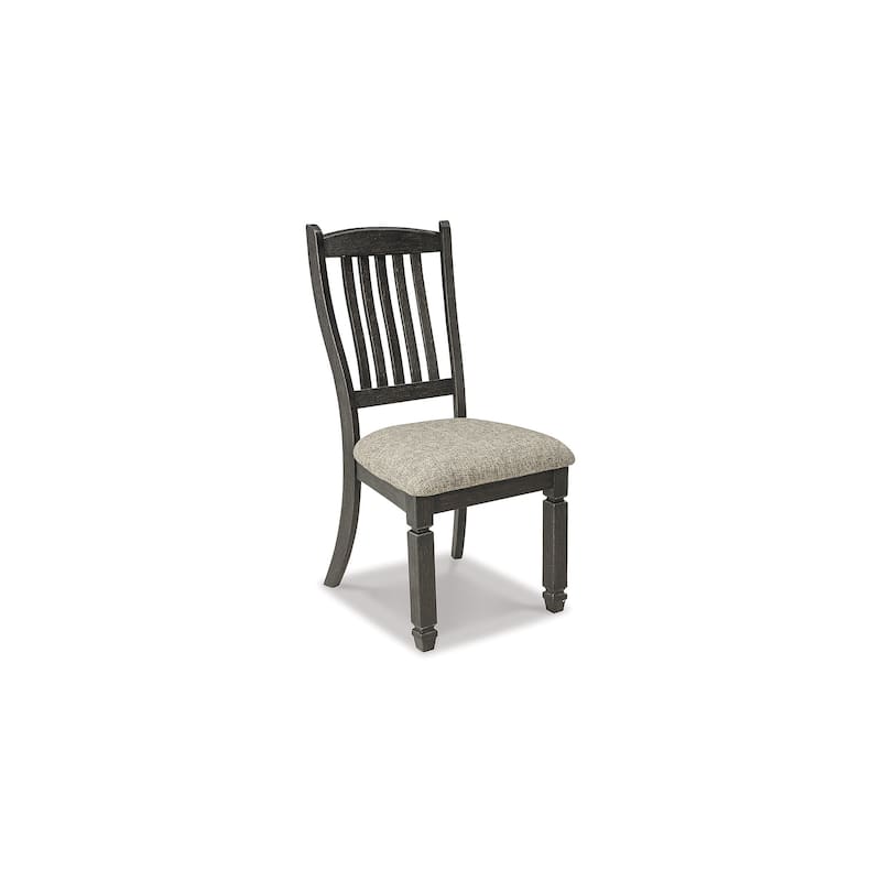 Signature Design by Ashley Tyler Creek Black / Grayish Brown 7-Piece Dining Package