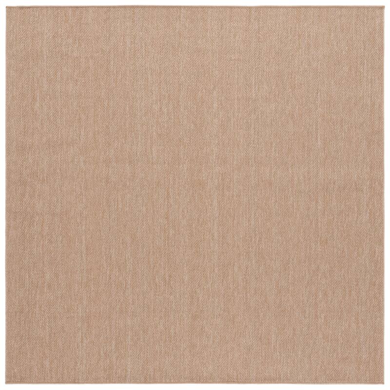 SAFAVIEH Sisal Orlie Performance Indoor/Outdoor Rug - 6'7" Square - Natural