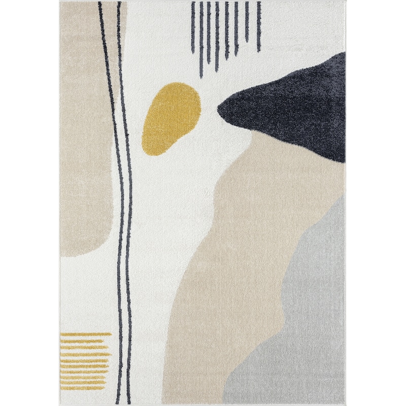 Abani Rugs Deco DEC180A Modern Abstract Area Rug