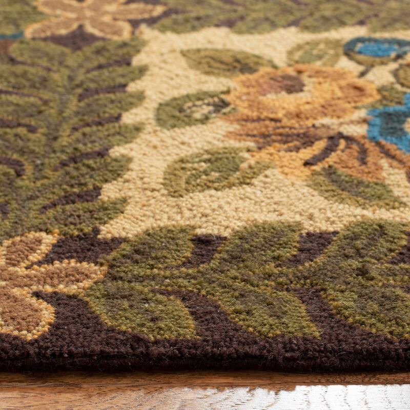 SAFAVIEH Handmade Chelsea Breana French Country Wool Rug