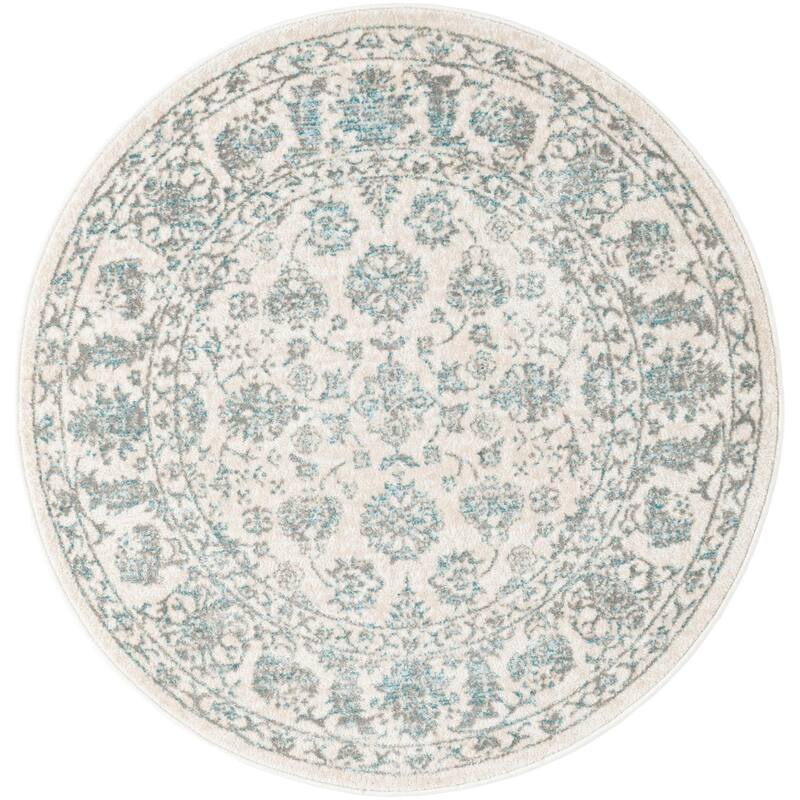 Country & Floral Richye Collection Area Rug