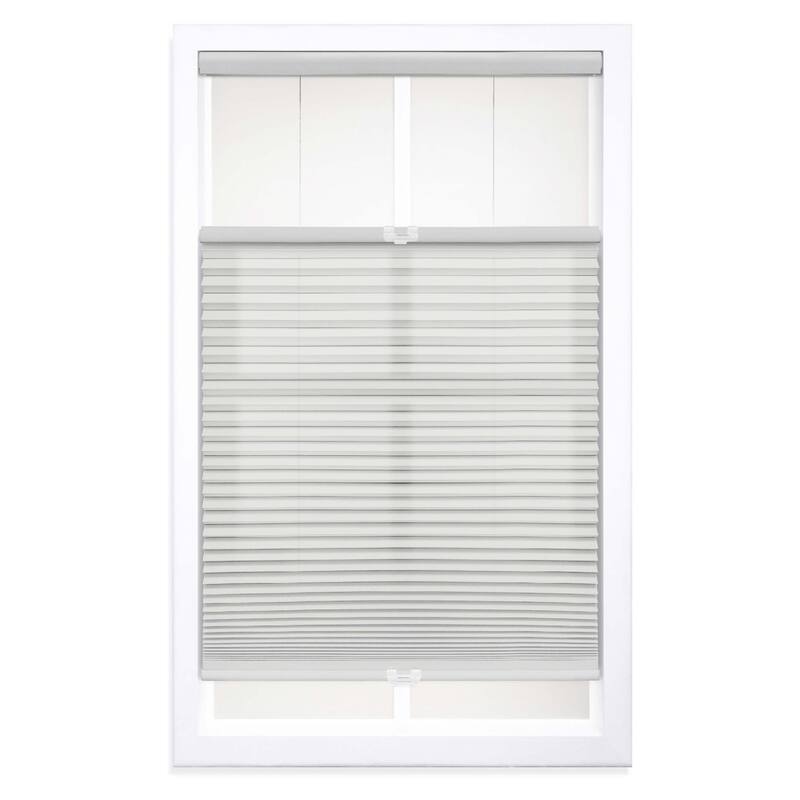 72-inch Grey Cloud Light-filtering Top Down/Bottom Up Shade