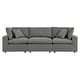 preview thumbnail 2 of 17, Commix Overstuffed Outdoor Patio Sofa