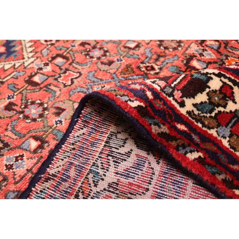 ECARPETGALLERY Hand-knotted Andelz Red Wool Rug - 3'7 x 10'4