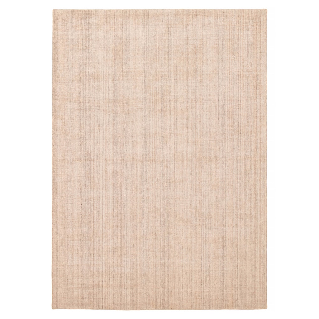 ECARPETGALLERY Hand Loomed Kashkuli Gabbeh Ivory Wool Rug - 5'8 x 8'1