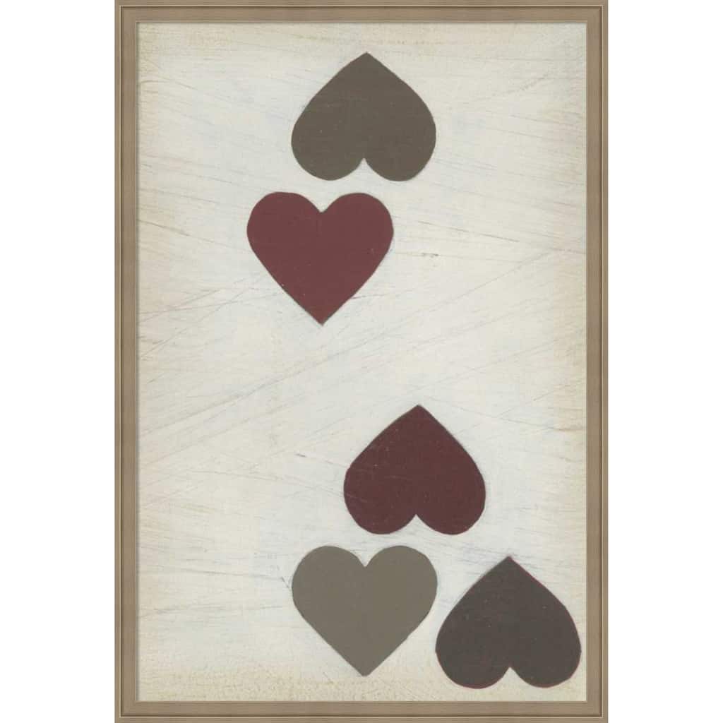 Amanti Art Framed Fabric Pinboard Fun and Games IV by June Erica Vess Printed Bulletin Board - Board Size 24 x 36