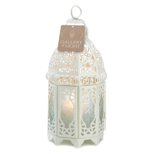 Gallery Of Light Tall Moroccan-Style Candle Lantern Gallery Of Light Tall Moroccan-Style Candle Lantern