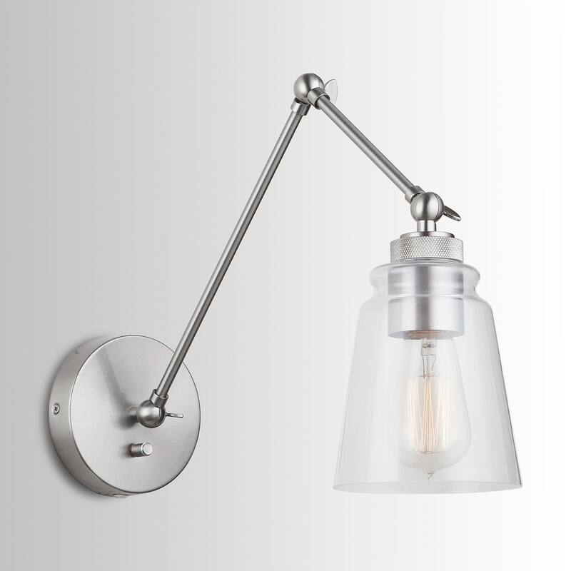 Bellevue Single Light 26" Tall Bathroom Sconce