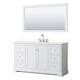Option White, Chrome Trim, White Quartz Top
