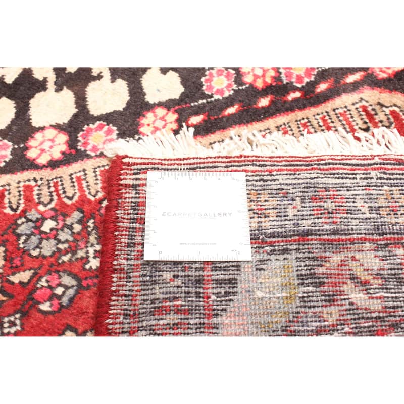 ECARPETGALLERY Hand-knotted Kayseri Red Wool Rug - 4'6 x 7'5