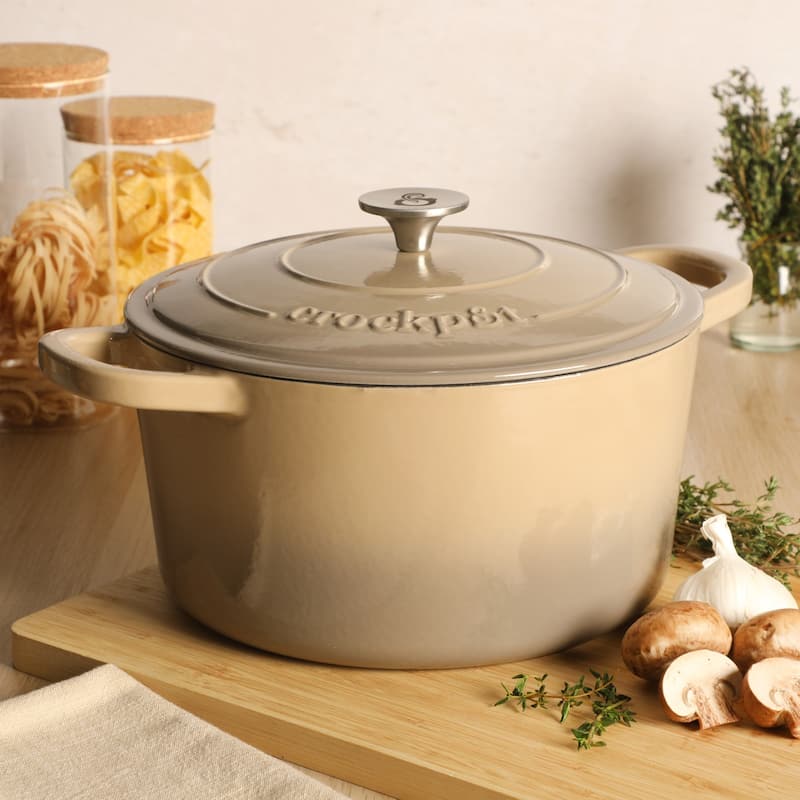 Crock Pot Artisan 7-Quart Round Dutch Oven