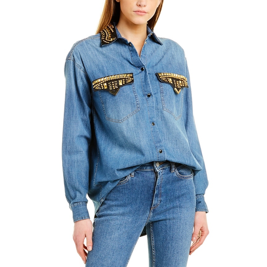 the kooples denim shirt