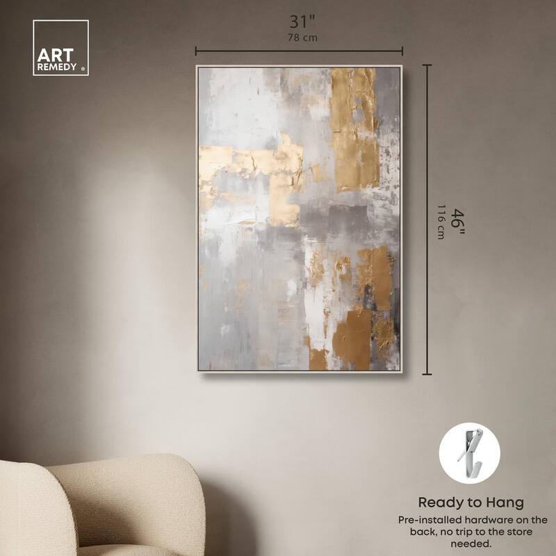 Woven Reminiscence II Canvas by Art Remedy
