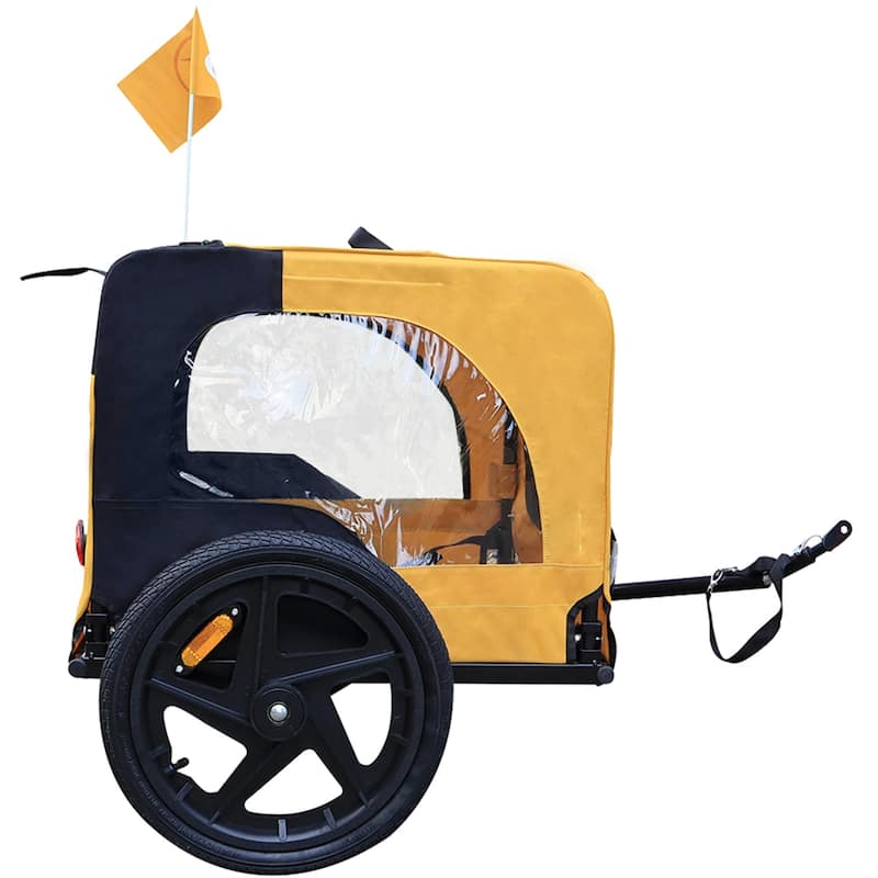 Outdoor Pet Jogging Stroller Foldable Dog Carriers Bicycle Trailer