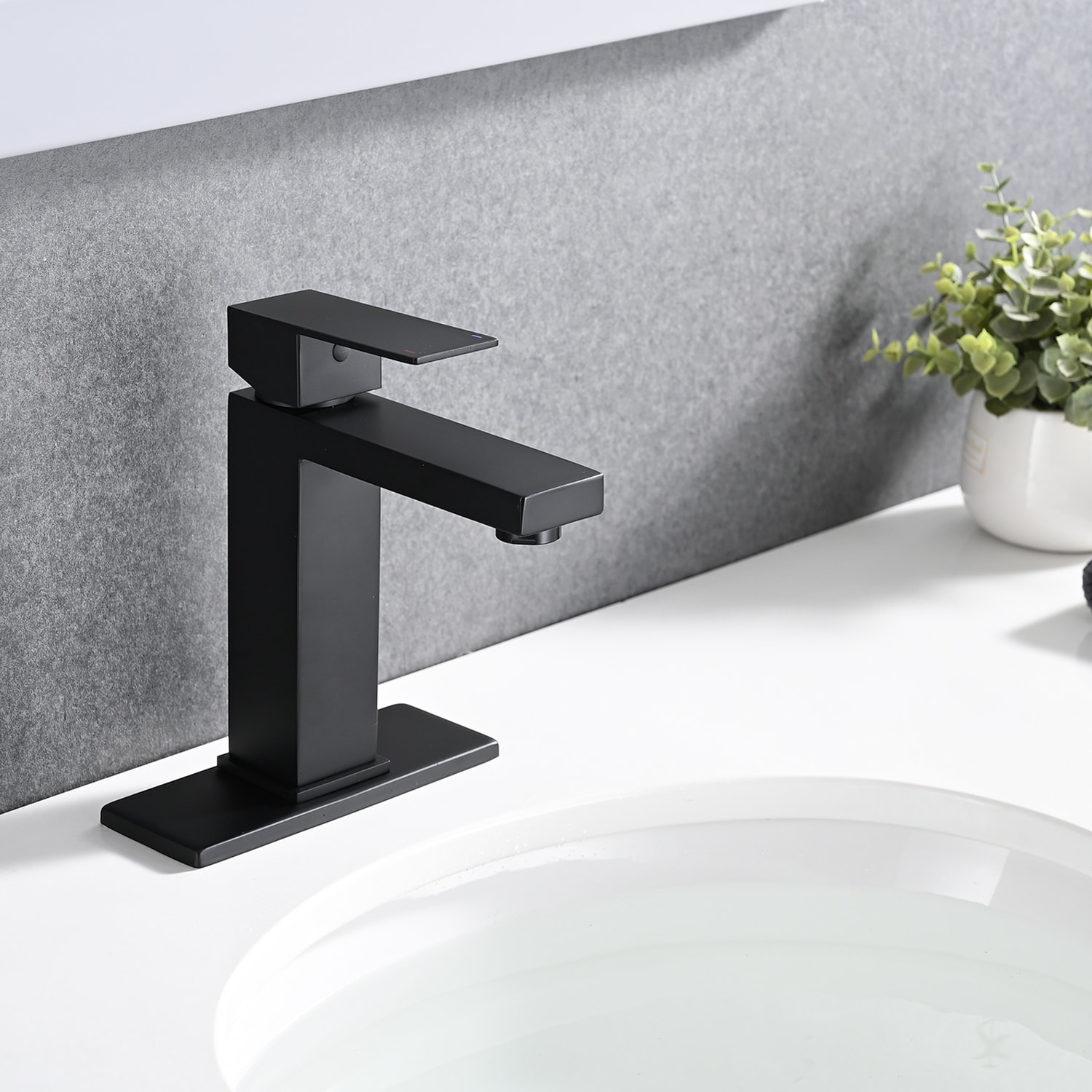 PROOX Single Bathroom Sink Faucet with Drain Assembly - On Sale