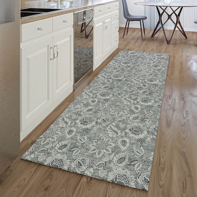 Premium Washable Super Soft Floral Mayfield Rug