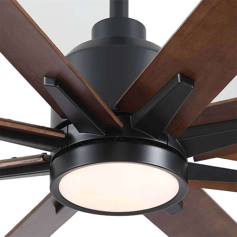 84" Lowe Profile Ceiling Fan with Light