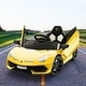 preview thumbnail 13 of 27, Ride On Car for Kids 12V Lamborghini Licensed Sports Car with Control