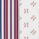 preview thumbnail 5 of 4, Sweet Jojo Designs Baseball Sport Boy 2 Pack Baby Bassinet Fitted Sheets Red White and Blue Stripes Striped Americana Sports