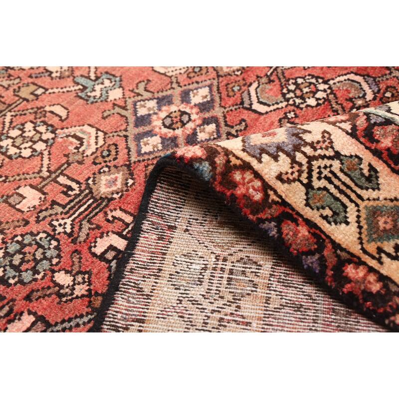 ECARPETGALLERY Hand-knotted Andelz Dark Copper Wool Rug - 3'8 x 9'7