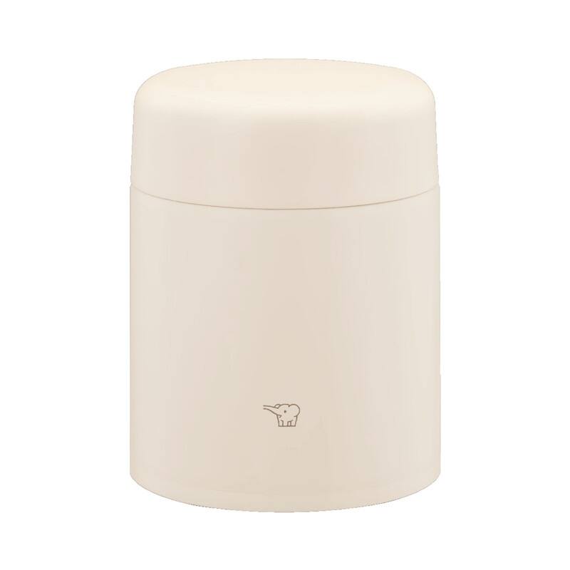 Zojirushi Stainless Steel Food Jar - 14 Ounces - Ecru Beige