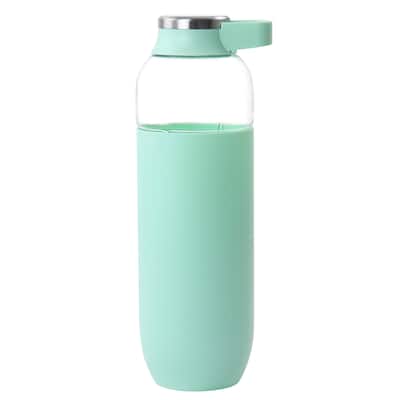 Martha Stewart 25oz Plastic Water Bottle in Mint - 25 oz