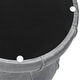 preview thumbnail 10 of 11, Adeco Modern Velvet Round Ottoman With Gold Metal Band