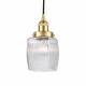 Option Satin Gold / Clear Halophane