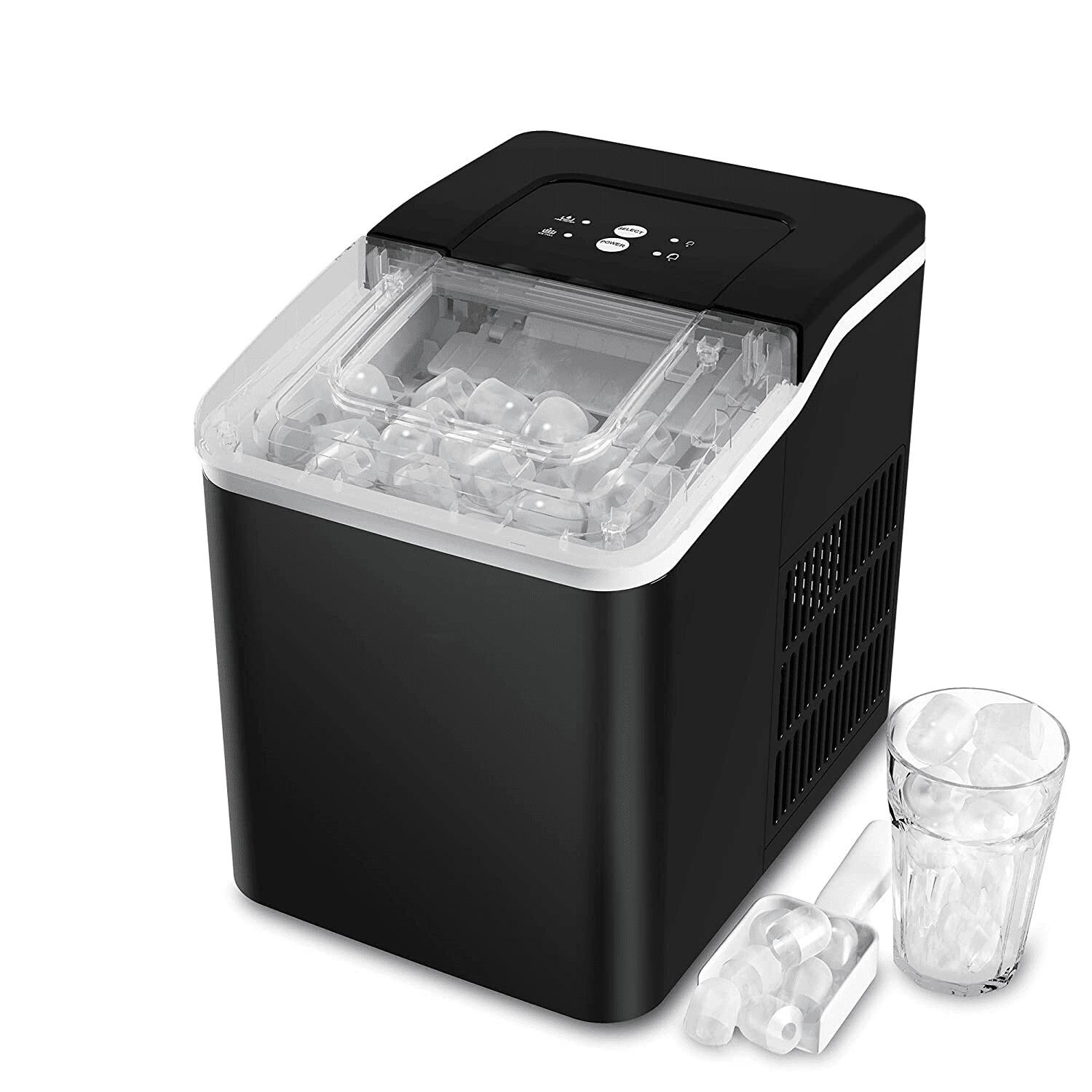 Ice Maker Countertop Portable Ice Maker 9 Cubes Ready in 7-8Mins