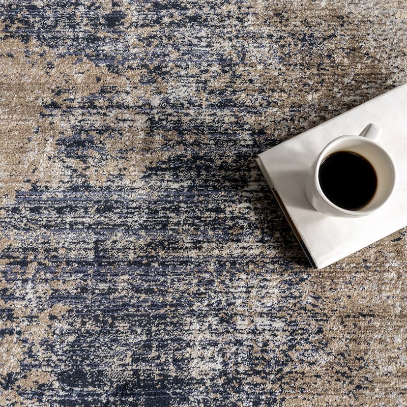 Rhae Contemporary Abstract Area Rug