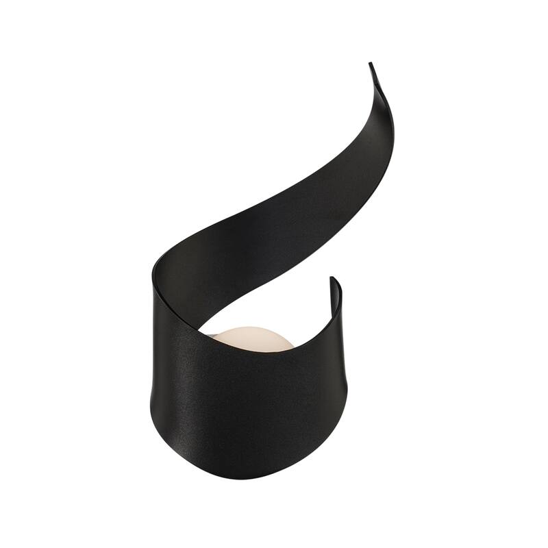 Flamme 16in LED Outdoor Wall Light 3000K in Black - 16-inch