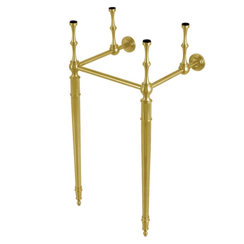 Kingston Brass Fauceture Brass Console Sink Legs - Brushed Brass