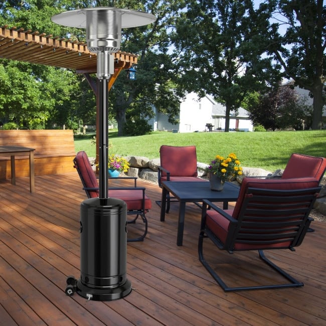 Garden Propane Standing LP Gas Steel Accessories Heater - 7.25 ft