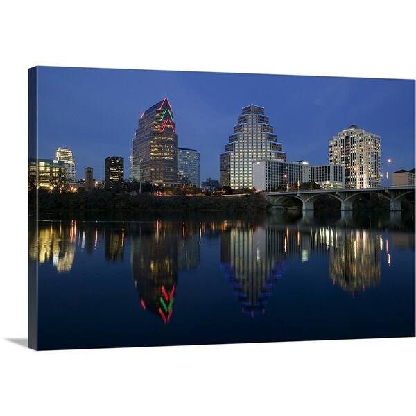 Shop Premium Thick Wrap Canvas Entitled Reflection Of
