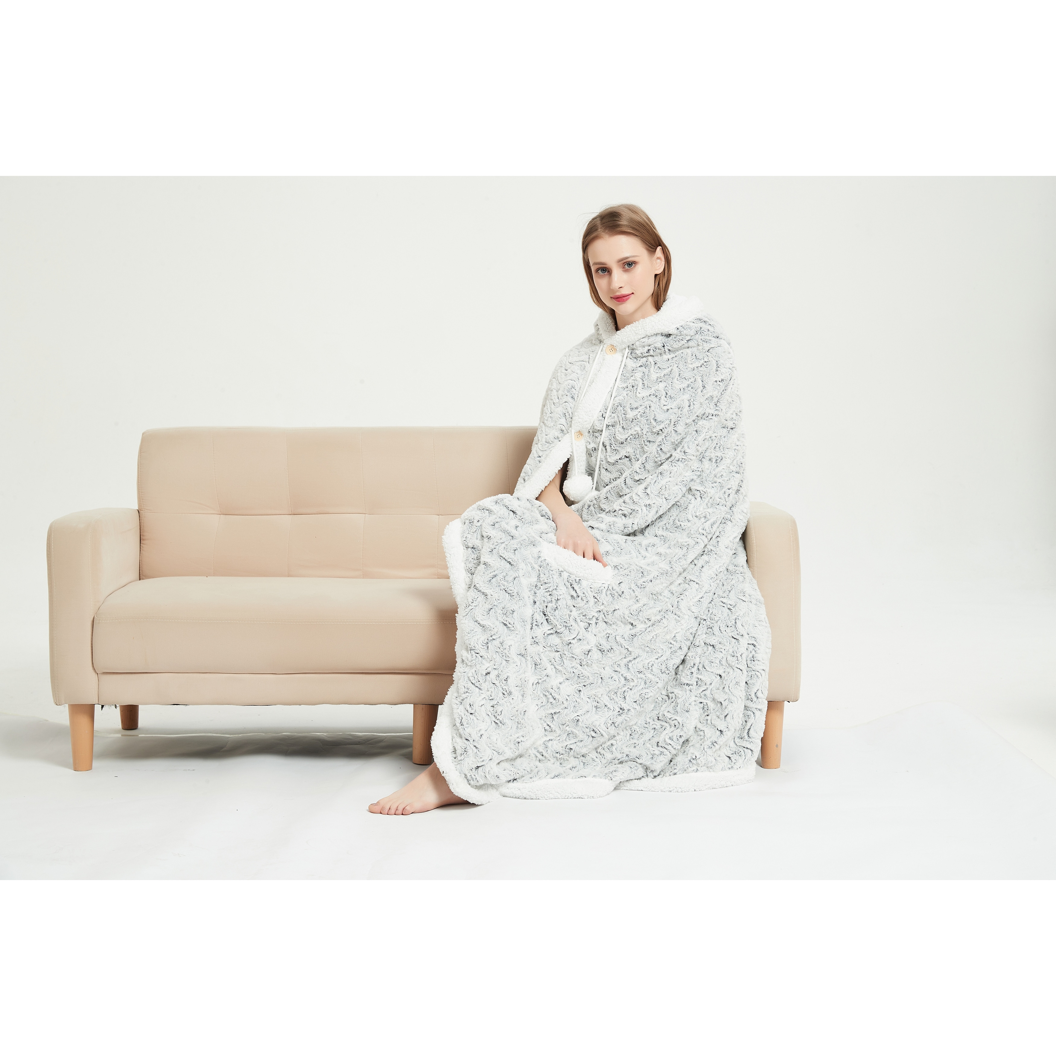 Bed bath and 2024 beyond blanket hoodie