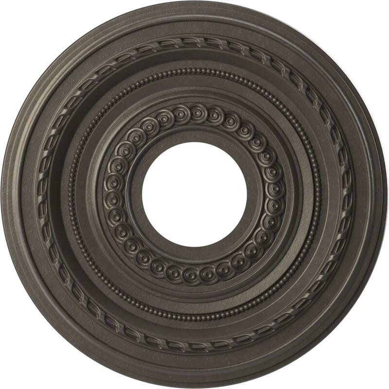 3 1/2" Inside Diameter - Cole Thermoformed PVC Ceiling Medallion