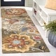 preview thumbnail 5 of 27, SAFAVIEH Handmade Blossom Teobalda Contemporary Wool Rug 2'3" x 10' Runner - Green/Red - Runner