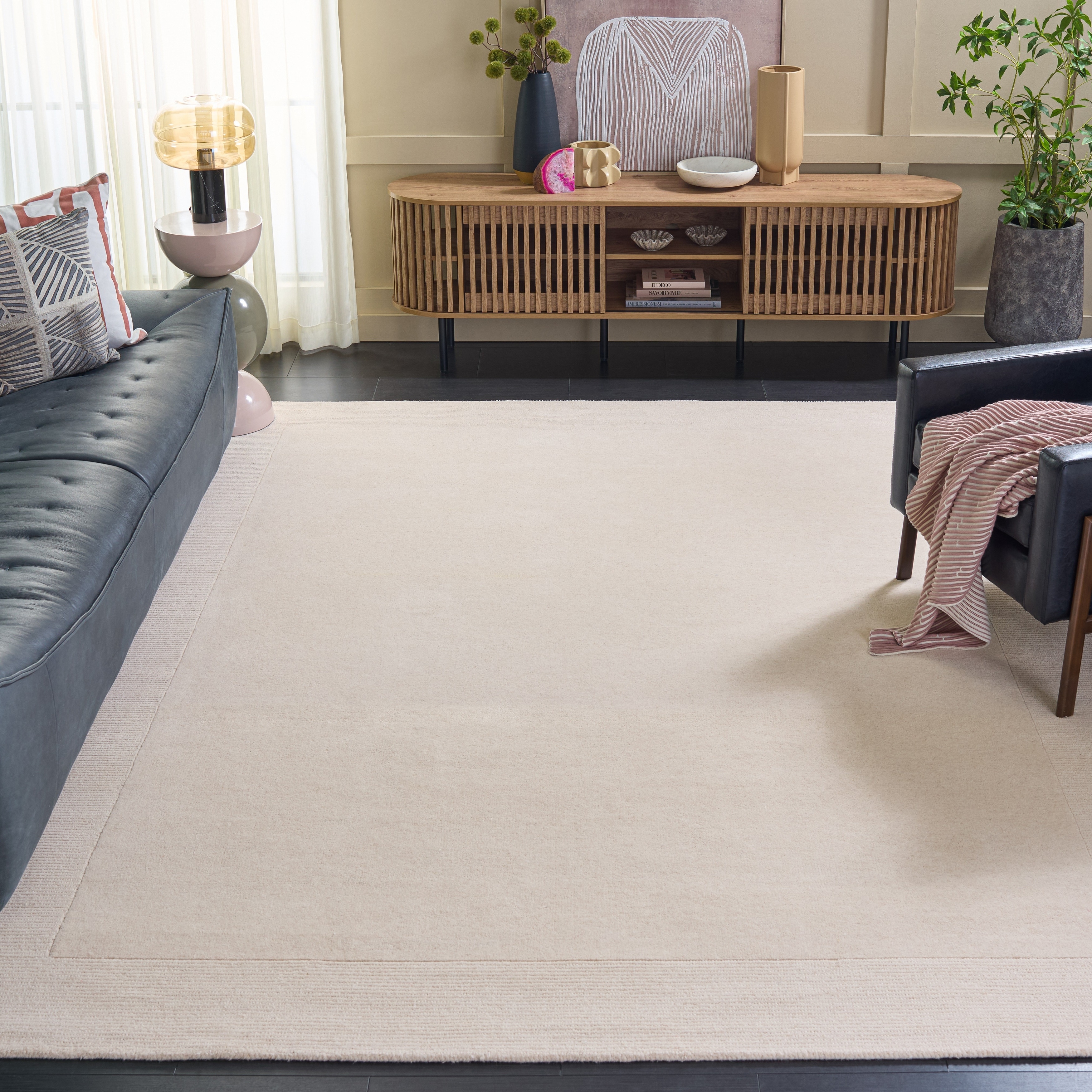 SAFAVIEH Handmade Harvest Rosario Modern Wool Rug