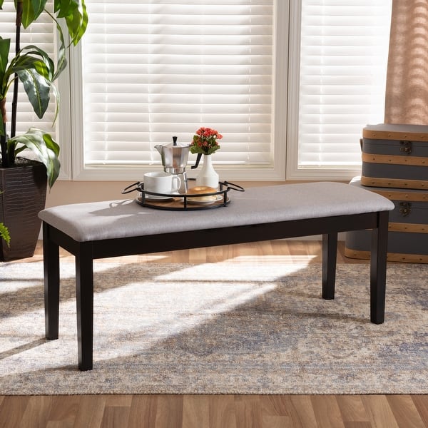 Teresa Modern And Contemporary Transitional Dining Bench On Sale Overstock 31661386