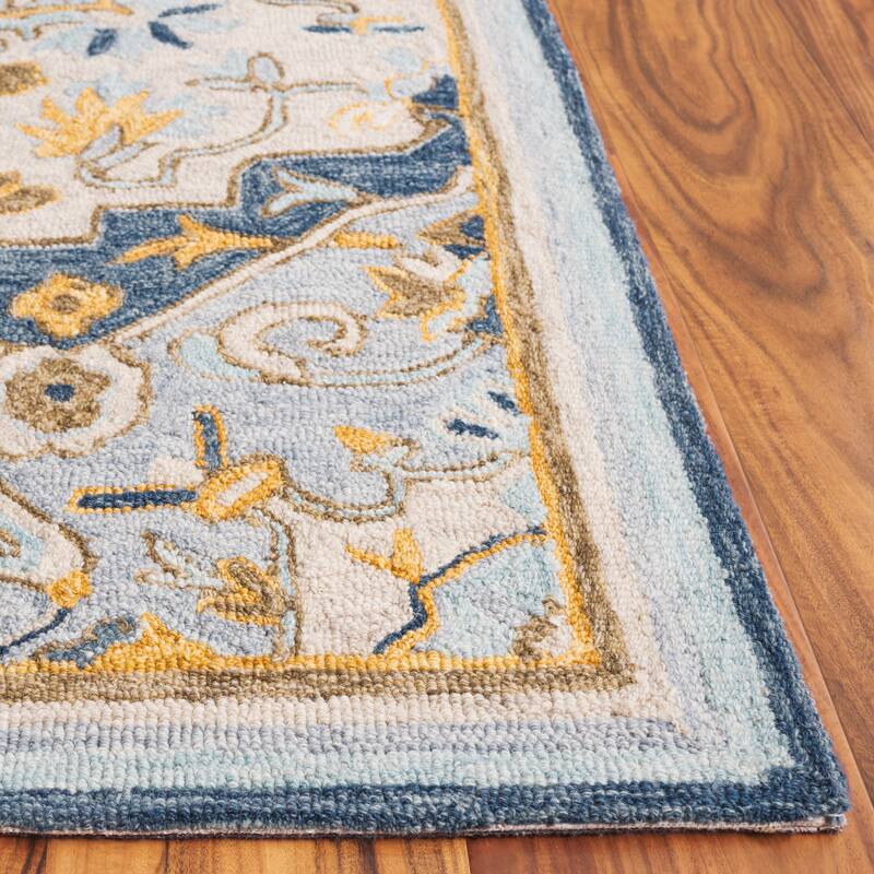 SAFAVIEH Handmade Metro Jullieta French Country Wool Rug