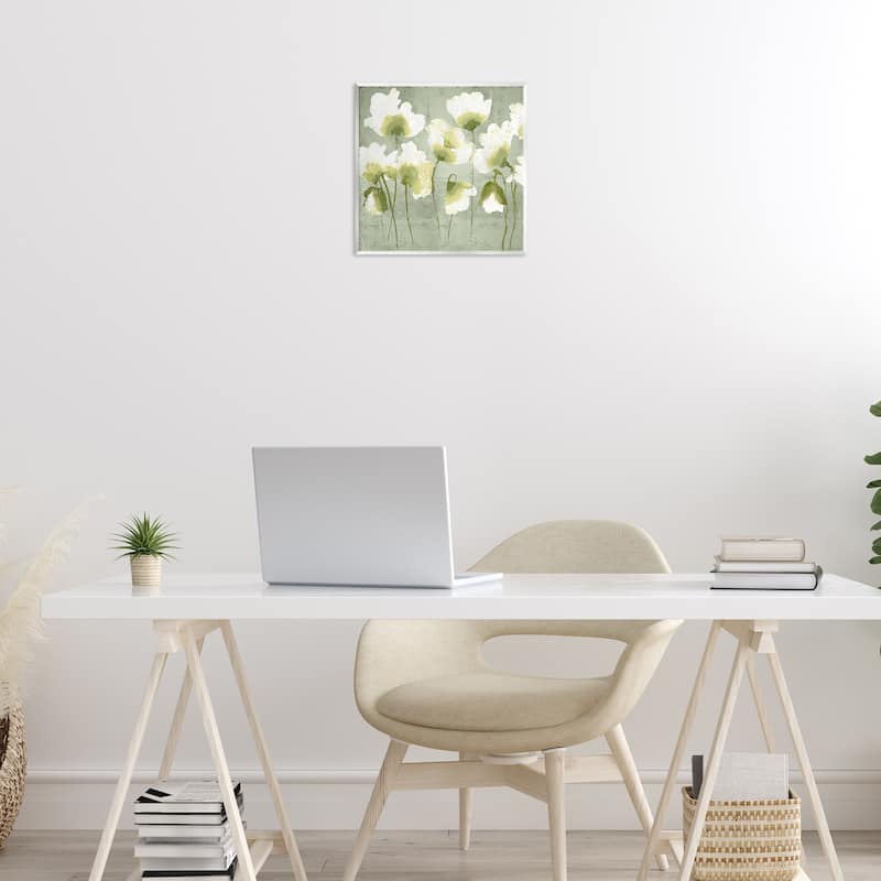 Stupell Charming Flower Impressions Wall Plaque Art Design By Vanessa Austin