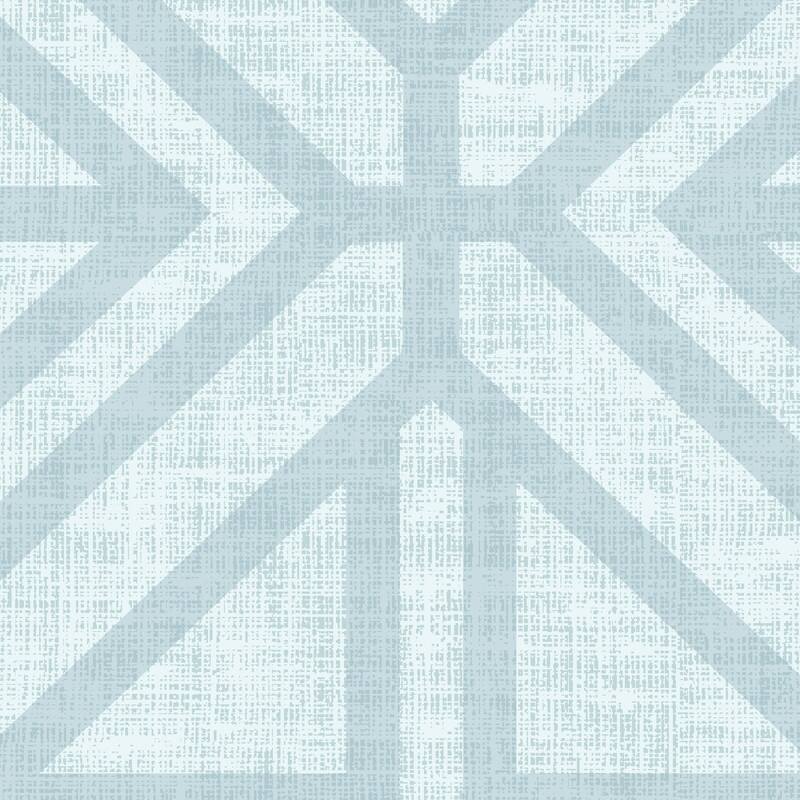 A-Street Prints Hesper Sky Blue Geometric Wallpaper