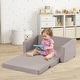 preview thumbnail 5 of 9, Honeyjoy 2-in-1 Toddler Fold out Couch Children’s Convertible Sofa to - See Details