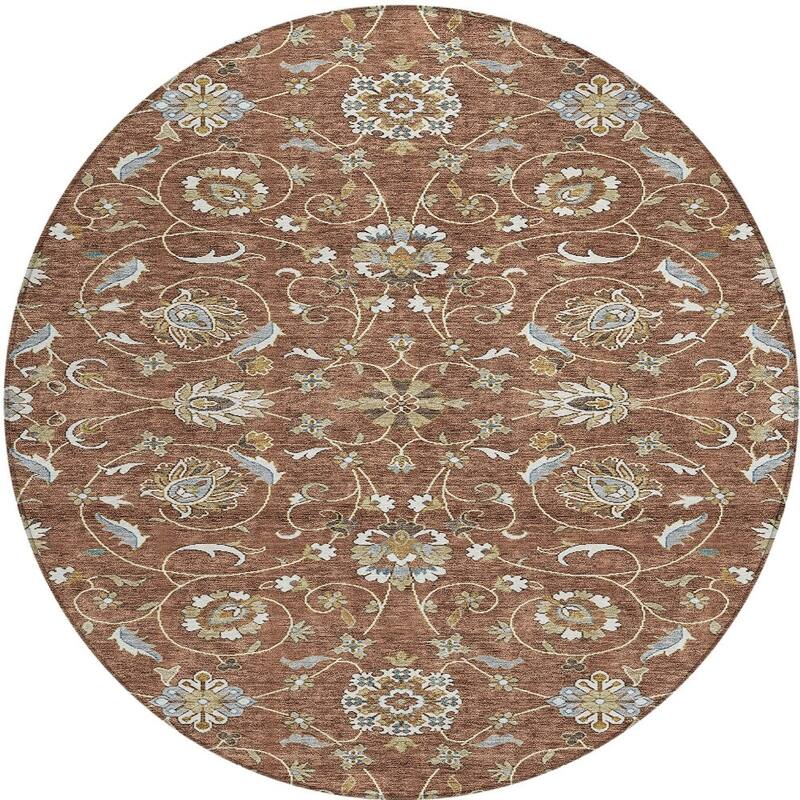 HomeRoots Moroccan Transitional Rectangle Outdoor Rug