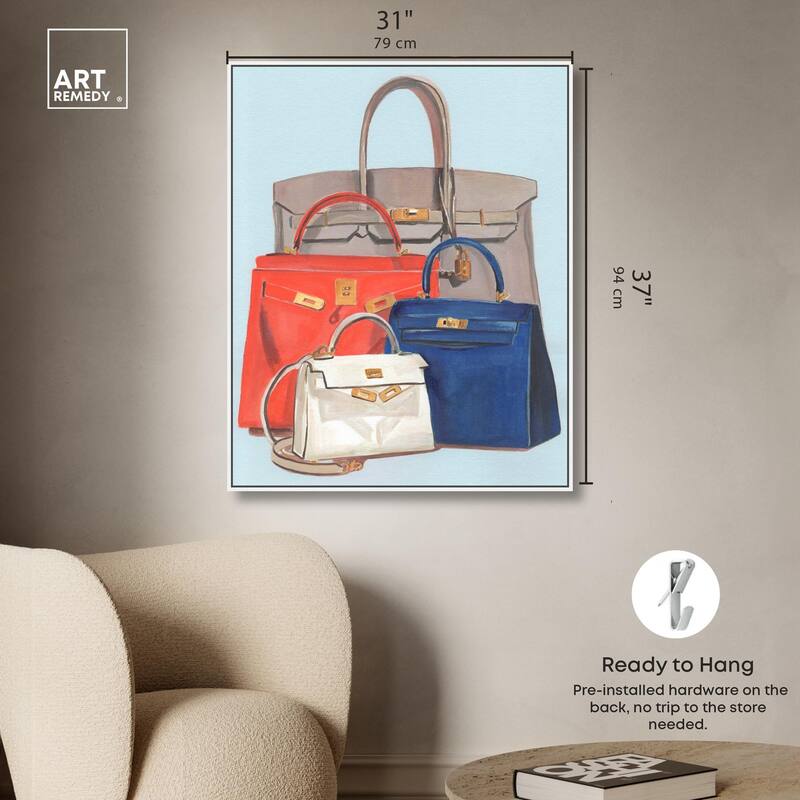 Doll Memories - Colorful Combo Canvas by Art Remedy