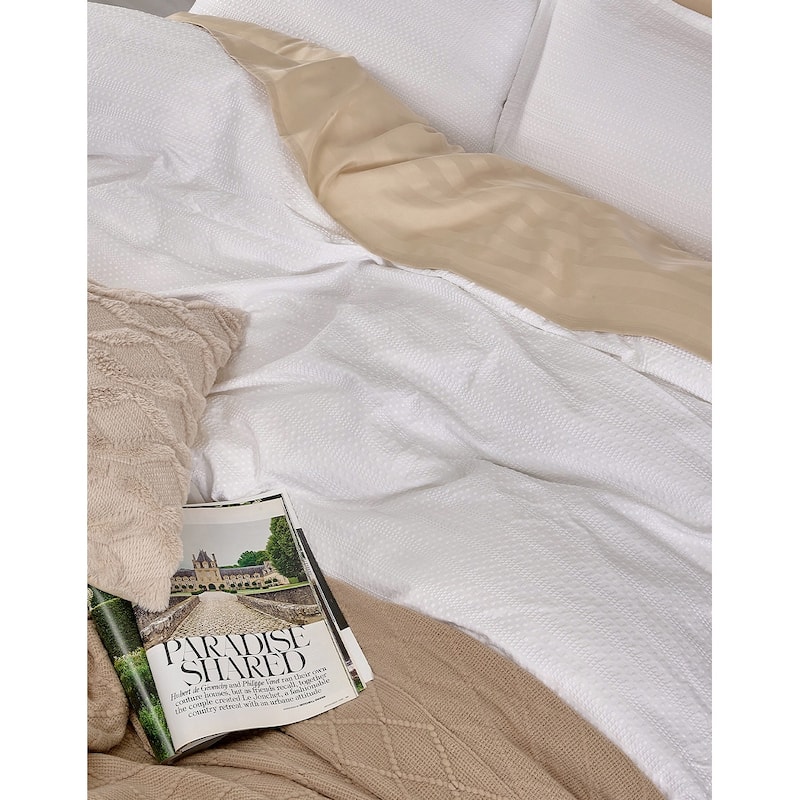 Sonive Duvet Cover Set 4 Piece