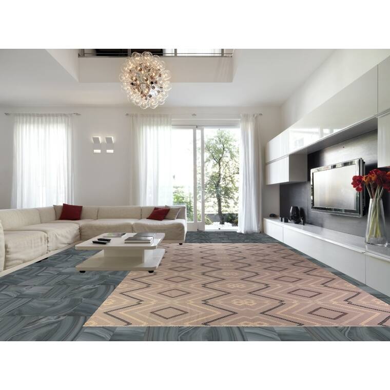 Flat Weave Kilim Durrie Oriental Large Area Rug Geometric Carpet - 10'5" x 19'2"