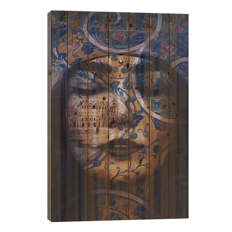 Women Life Freedom I Print On Wood by Hobopeeba - Multi-Color - 40x26x1.5