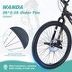 preview thumbnail 10 of 10, Freestyle Kids Bike Double Disc Brakes 26 Inch Children's Bicycle for Boys Girls Age 12+ Years