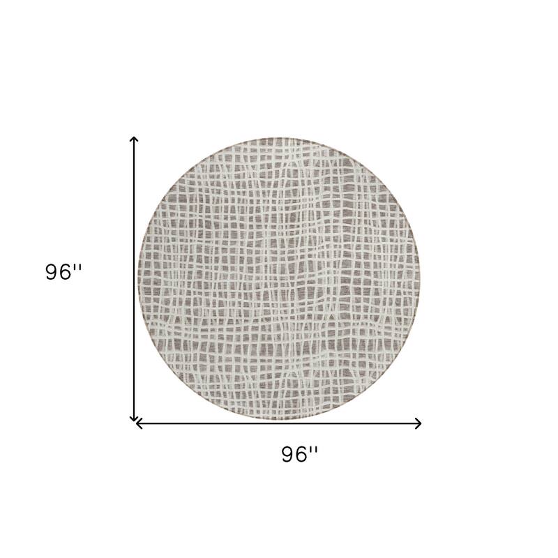 HomeRoots Striped Transitional Rectangle Outdoor Rug